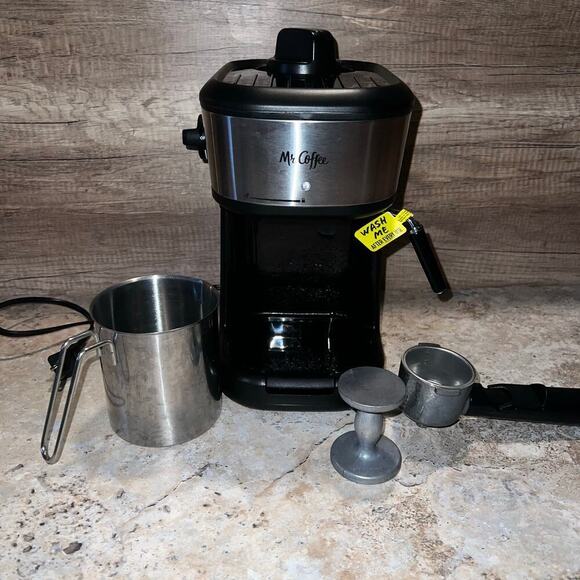 Mr Coffee Steam Espresso Cappuccino Latte Coffee Maker BVMC-ECM271 Tested Works - Picture 2 of 16